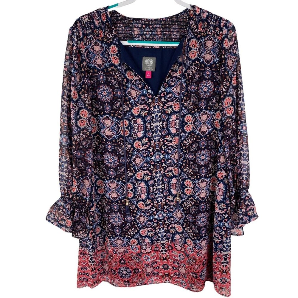 Vince Camuto Multicolor Patterned Dress